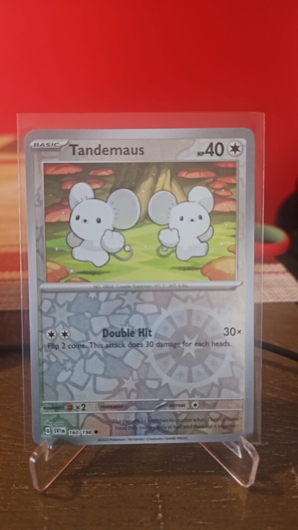 Tandemaus 160/198 Reverse Holo | Scarlet & Violet | Pokemon Card
