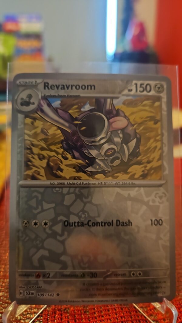 Revavroom 109/142 Reverse Holo Pokemon Stellar Crown