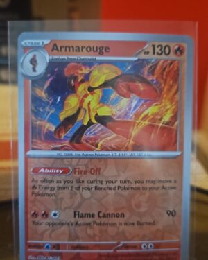 Armarouge 41/198 Reverse Holo Pokémon Scarlet & Violet card