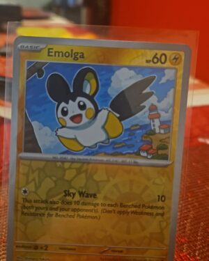 Pokemon TCG - Reverse Holo Emolga 69/167 - Twilight Masquerade 2024