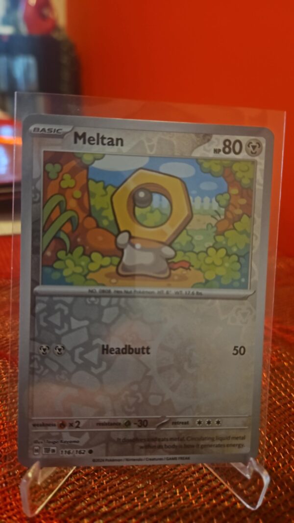 Pokemon Temporal Forces MELTAN Reverse Holo 116/162 Common