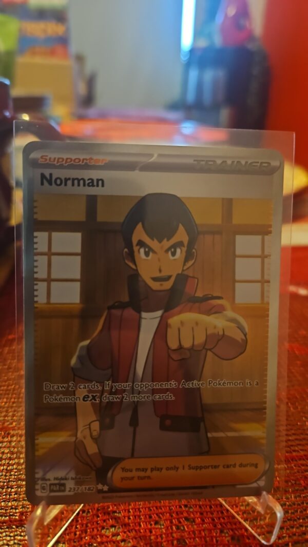Norman - 237/182 - Pokemon Paradox Rift Full Art Ultra Rare Card NM