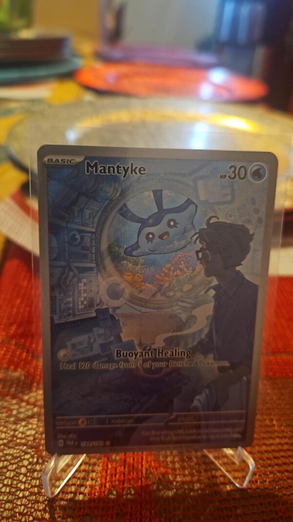 Mantyke 189/182 Paradox Rift Holo Illustration Rare Pokemon TCG