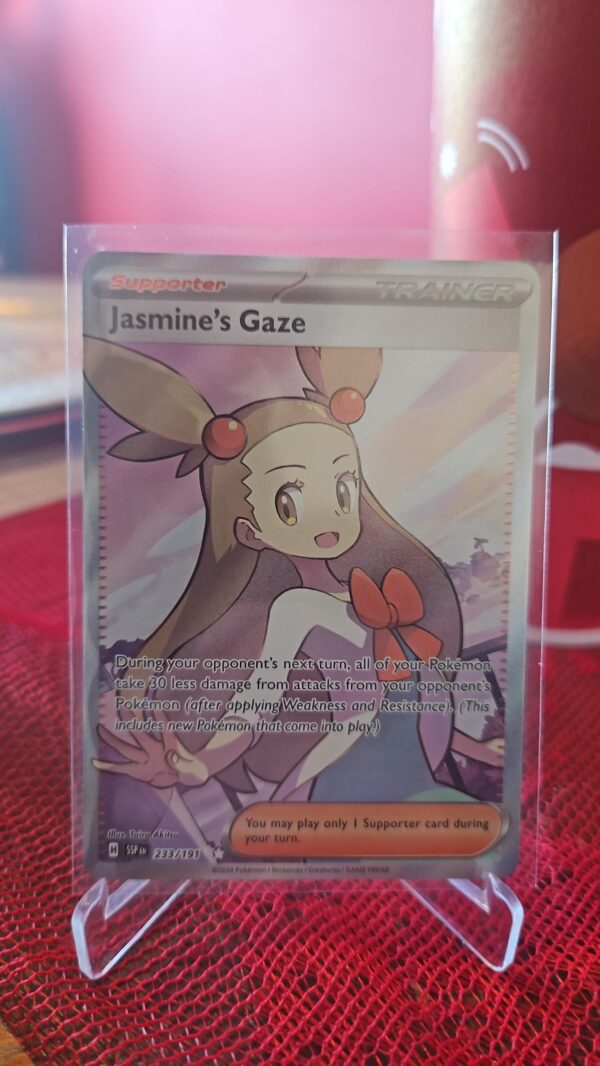 Jasmine's Gaze 233/191 Full Art Double Rare Surging Sparks Pokemon Holo Card