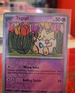 Togepi #83/197 Obsidian Flames Reverse Holo Common Pokemon 2023