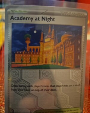 Academy at Night 54/64 Reverse Holo Shrouded Fable - Pokemon TCG