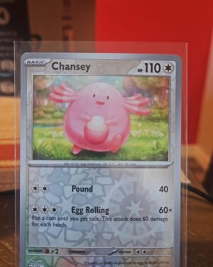 Chansey 144/198 Reverse Holo Pokémon Scarlet & Violet Base Set card