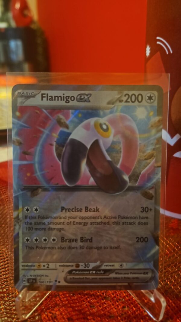 Flamingo EX 160/191 S&V Surging Sparks Holo Double Rare Pokemon Card