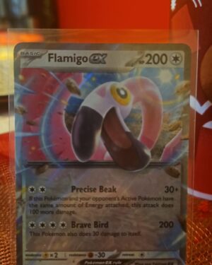 Flamingo EX 160/191 Holo Double Rare Surging Sparks Pokémon Card Front