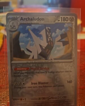 Pokemon - Archaludon - 107/142 - Reverse Holo Rare - Stellar Crown