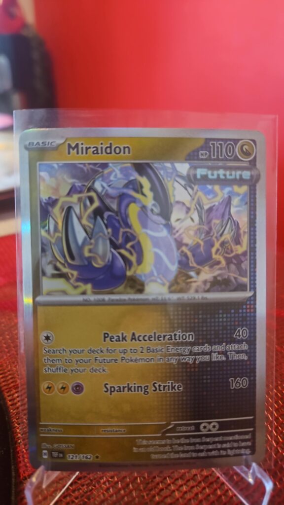 Miraidon 121/162 Temporal Forces Holo Rare Pokemon Card TCG