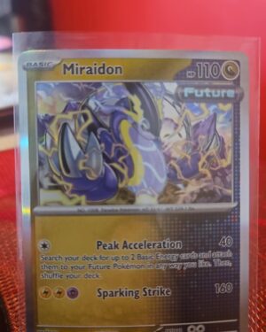 Miraidon - 121/162 Temporal Forces Holo Rare Pokemon - NM/MINT