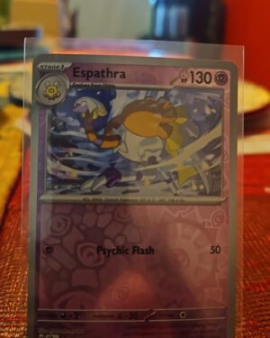 Espathra, Reverse Holo, Stellar Crown, Pokémon TCG, 2024, Common, SV