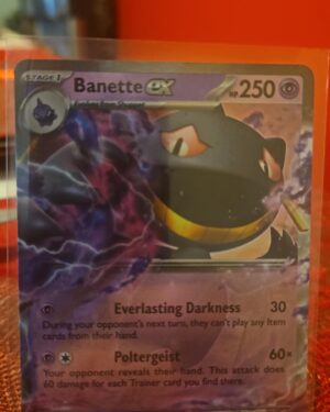 Banette EX 88/198 Double Rare Scarlet & Violet Pokémon Card Front