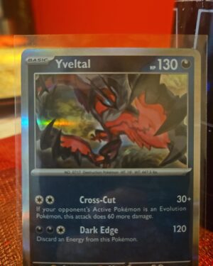 Pokemon TCG Yveltal 118/182 Sv04: Paradox Rift Holo Rare