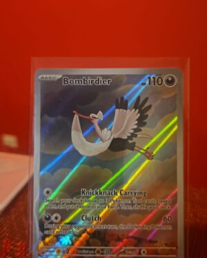 Bombirdier 219/198 Holo Rare Scarlet & Violet Base Set Pokémon Card Front