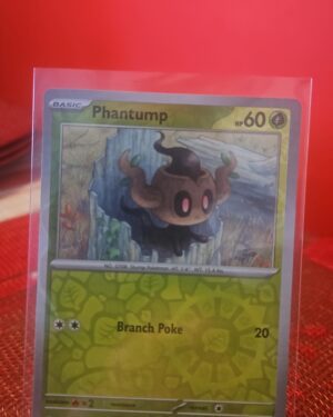 Phantump #11/197 SV Obsidian Flames Reverse Holo Common Pokemon