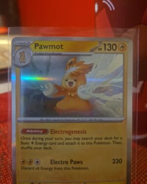 Pawmot 76/198 Holo Scarlet & Violet Base Set Pokemon TCG Card