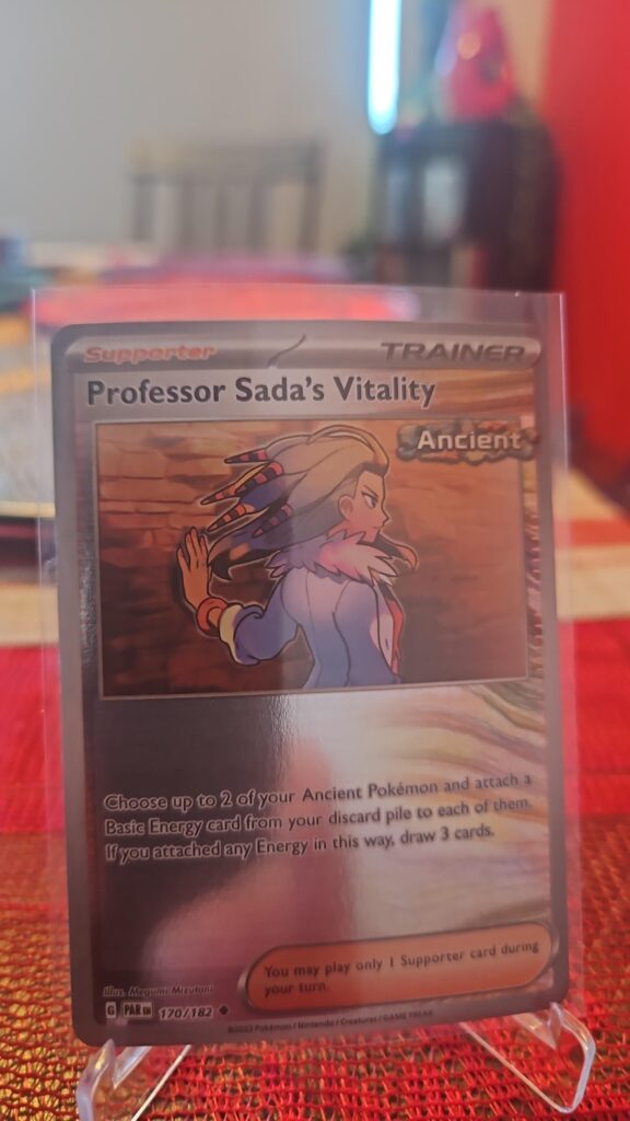 Professor Sada’s Vitality 170/182 Paradox Rift Reverse Holo Trainer Pokemon Card TCG