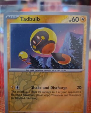 Pokemon TCG - Reverse Holo Tadbulb 76/197 - Obsidian Flames 2023