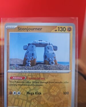 Stonjourner 121/198 Reverse Holo Pokémon Scarlet & Violet card