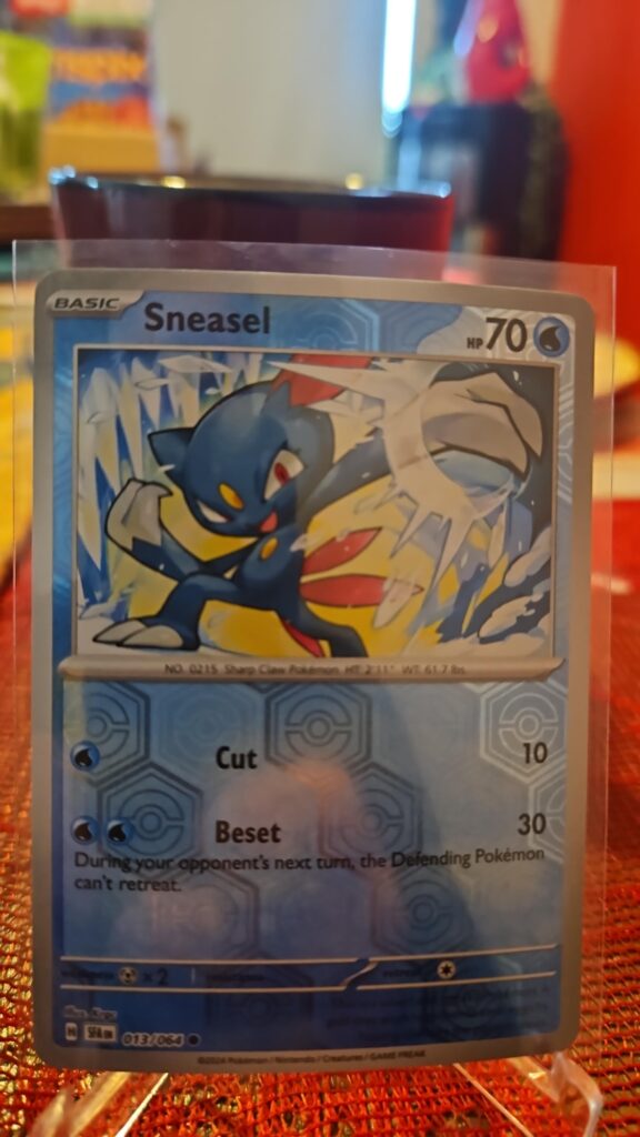 Sneasel, Reverse Holo, Shrouded Fable, Pokémon TCG, 2024, Common, SV