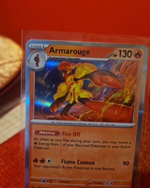 Armarouge 41/198 Holo NM Scarlet & Violet Pokemon Card