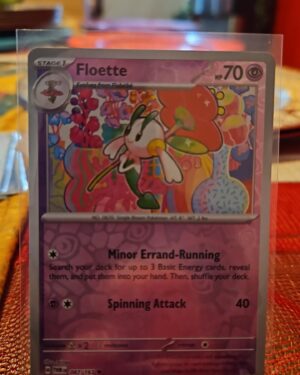 Pokemon Twilight Masquerade FLOETTE Reverse Holo 87/167 Common