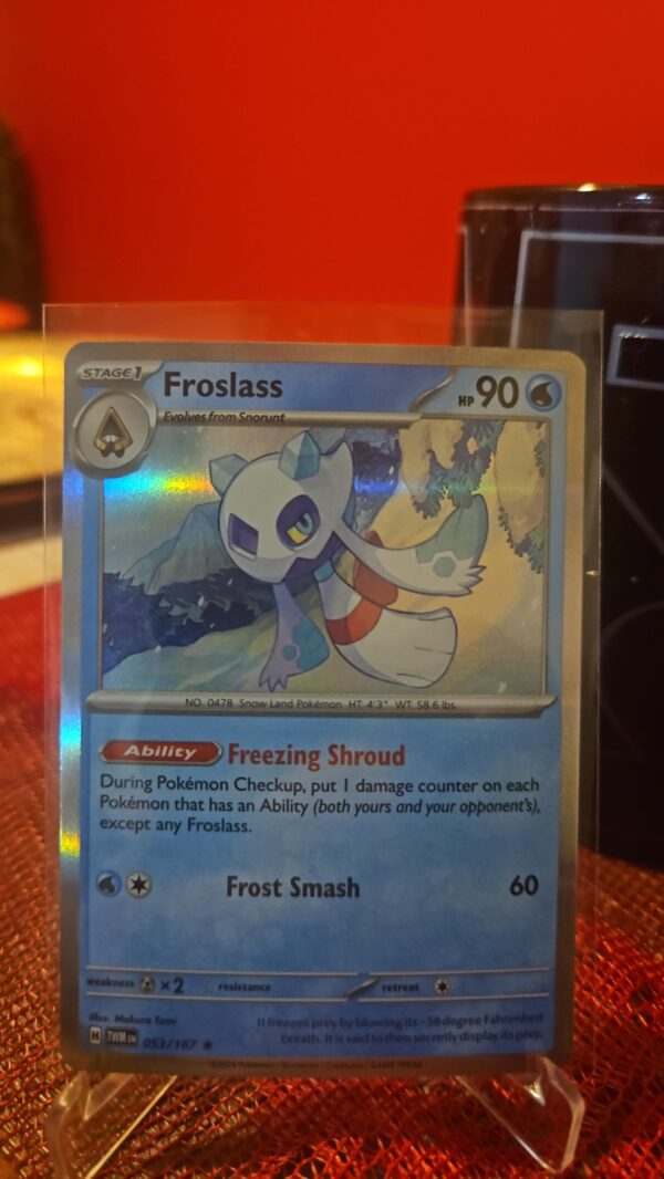 Froslass 53/167 Holo Rare Twilight Masquerade SV06 Pokémon TCG