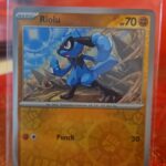 Pokemon TCG - Reverse Holo Riolu 81/142 - Stellar Crown 2024