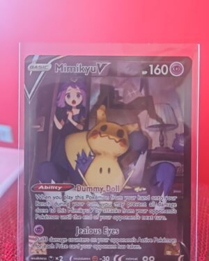 Mimikyu V TG16/TG30 Trainer Gallery Holo Brilliant Stars Pokémon Card