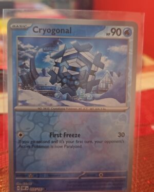 Pokemon TCG - Reverse Holo Cryogonal 55/197 - Obsidian Flames