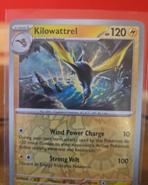 Kilowattrel 76/167 Reverse Holo Pokémon Scarlet & Violet Twilight Masquerade card