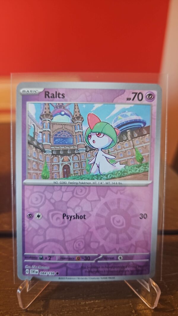 Pokemon TCG Scarlet & Violet Ralts 84/198 Common Reverse Holo