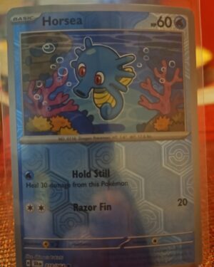 Horsea #10/64 SV Shrouded Fable 2024 Reverse Holo Common Pokemon TCG