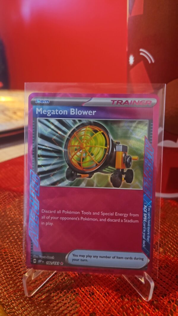 Pokemon - Megaton Blower - 182/191 - SV Surging Sparks - ACE Spec