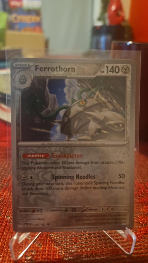 Ferrothorn 128/182 Reverse Holo Pokémon Paradox Rift