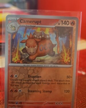 CAMERUPT 2023 POKEMON OBSIDIAN FLAMES REVERSE HOLO 32/197
