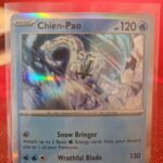 Pokemon TCG Paradox Rift CHIEN-PAO 57/182 Holo Rare