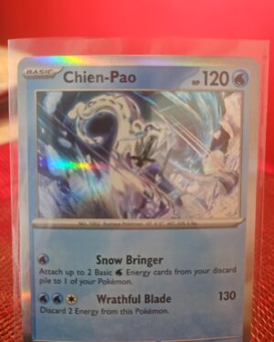 Pokemon TCG Paradox Rift CHIEN-PAO 57/182 Holo Rare