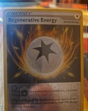 Pokemon TCG Regenerative Energy 168/195 Reverse Holo Silver Tempest