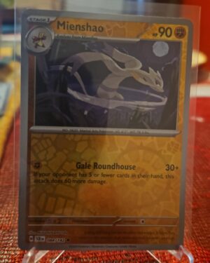 Pokemon TCG - Reverse Holo Mienshao 84/142 - Stellar Crown 2024