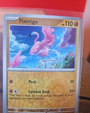 Flamigo 106/182 Reverse Holo Pokémon Scarlet & Violet Paradox Rift card