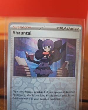 Shauntal 174/182 Reverse Holo Trainer Supporter Pokémon SV Paradox Rift card