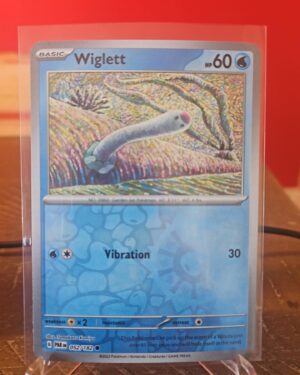Wiglett 52/182 Reverse Holo Pokémon Scarlet & Violet Paradox Rift card