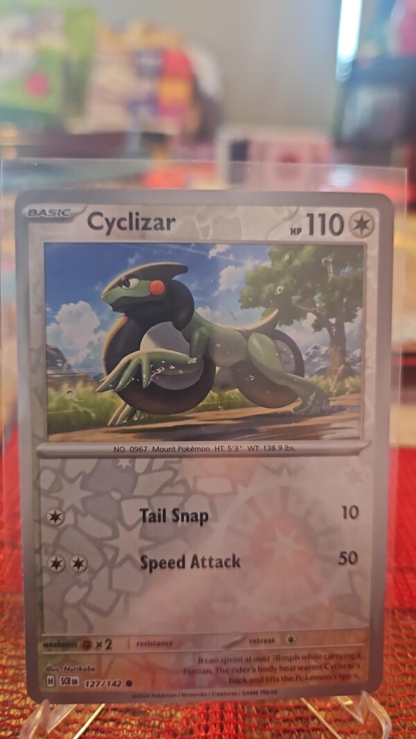 Cyclizar 127/142 Reverse Holo Pokemon Stellar Crown