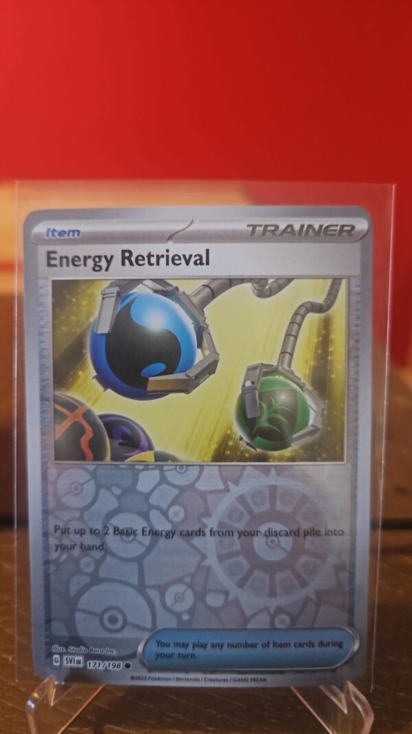 Reverse Holo Energy Retrieval 171/198 Scarlet & Violet Base Set