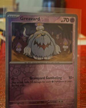 Greavard Reverse Holo 104/198 Scarlet & Violet - NM Pokémon