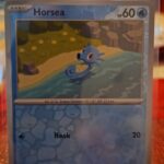 Horsea #30/182 SV Paradox Rift 2023 Reverse Holo Common Pokemon TCG