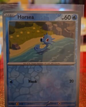 Horsea #30/182 SV Paradox Rift 2023 Reverse Holo Common Pokemon TCG